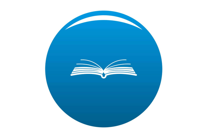 book-literature-icon-blue-vector