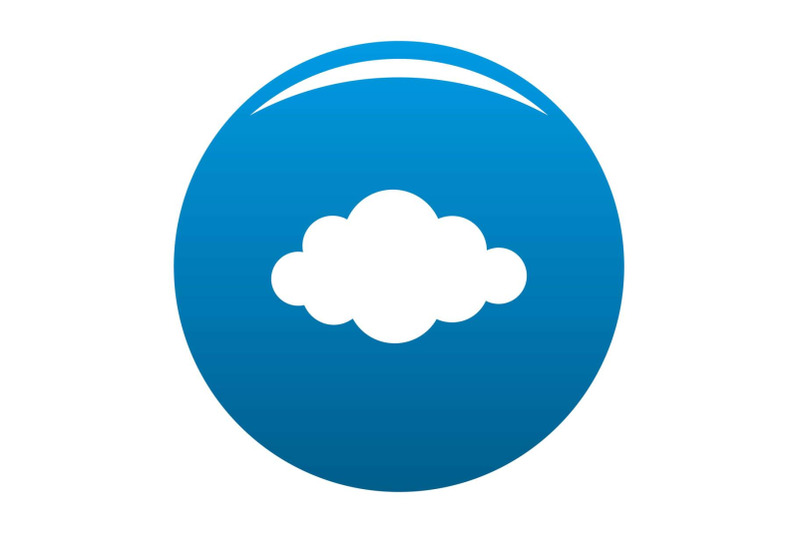 cloud-in-sky-icon-blue-vector