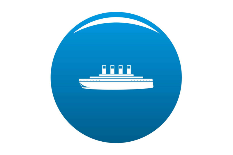 ship-retro-icon-blue-vector