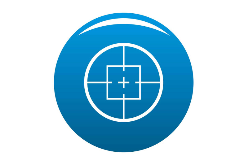 aiming-device-icon-blue-vector