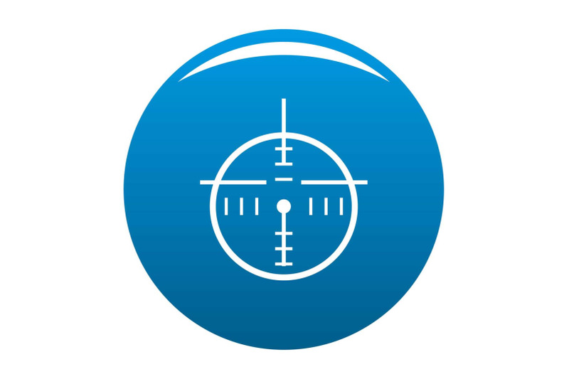 police-radar-icon-blue-vector