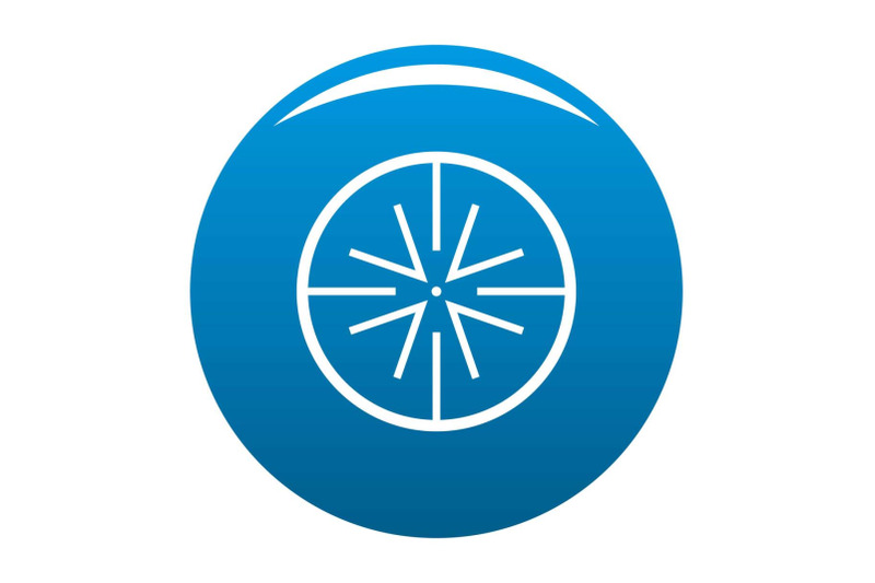 center-target-icon-blue-vector