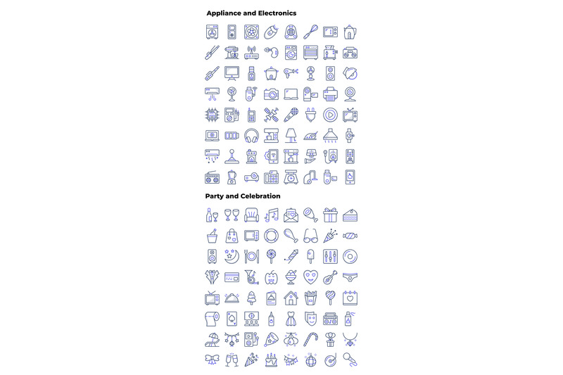 750-colored-line-vector-icons