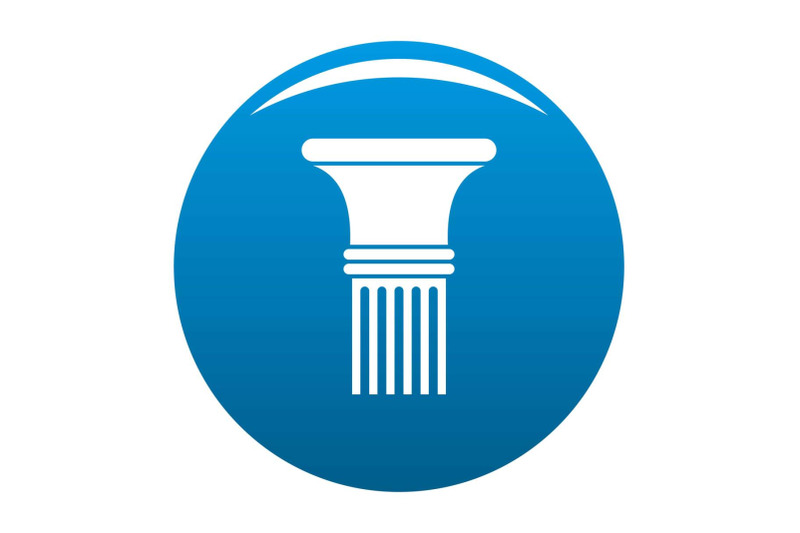 fluted-column-icon-blue-vector