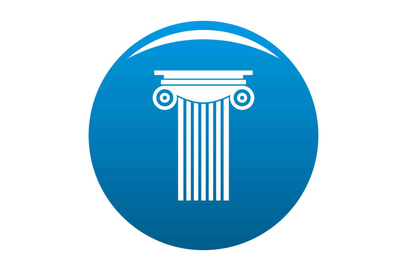 reinforced-concrete-column-icon-blue-vector