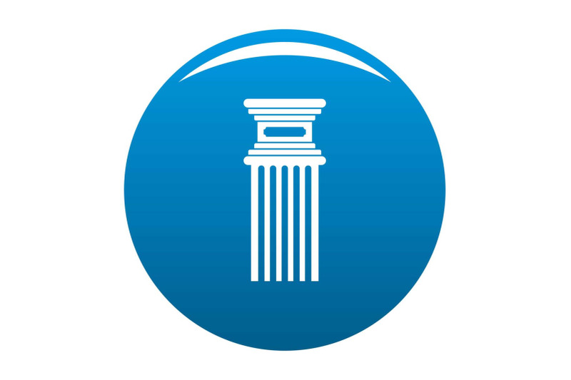 antique-column-icon-blue-vector