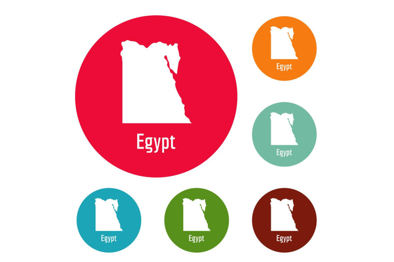 egypt-map-in-black-vector-simple