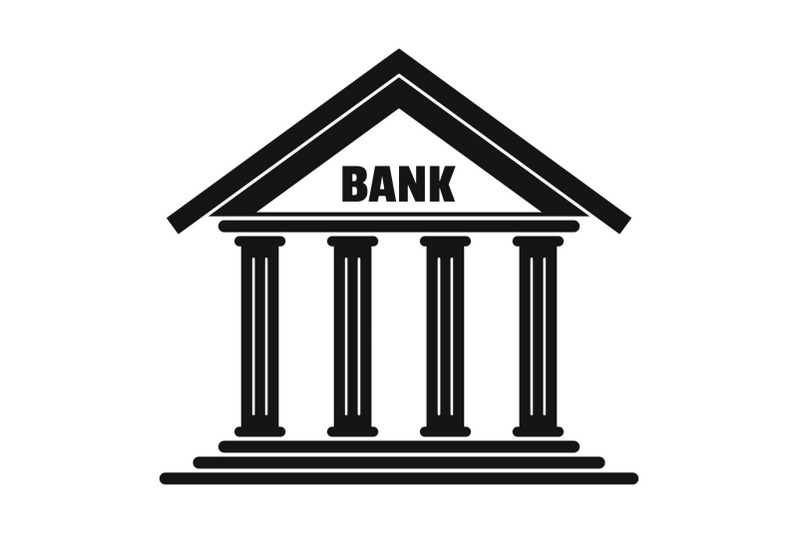 bank-icon-simple-style