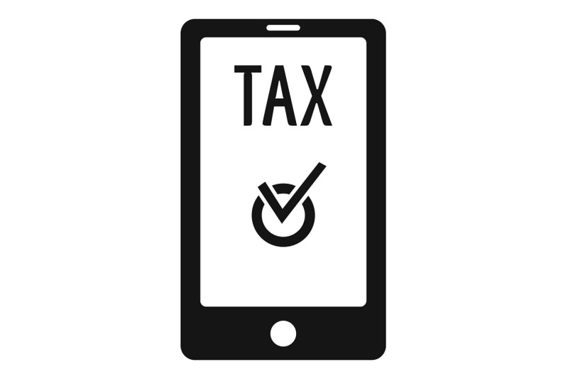 payment-tax-icon-simple-style