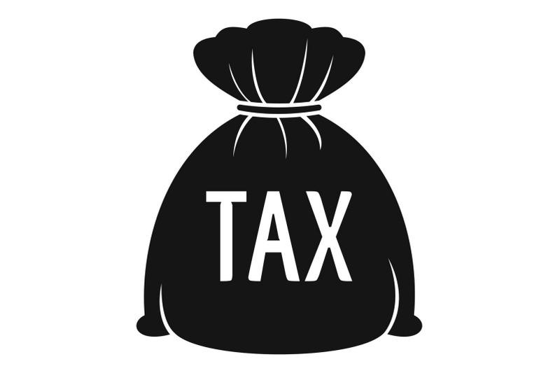 money-bag-icon-simple-style