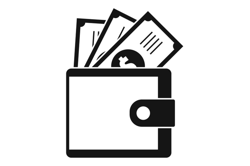 wallet-icon-simple-style
