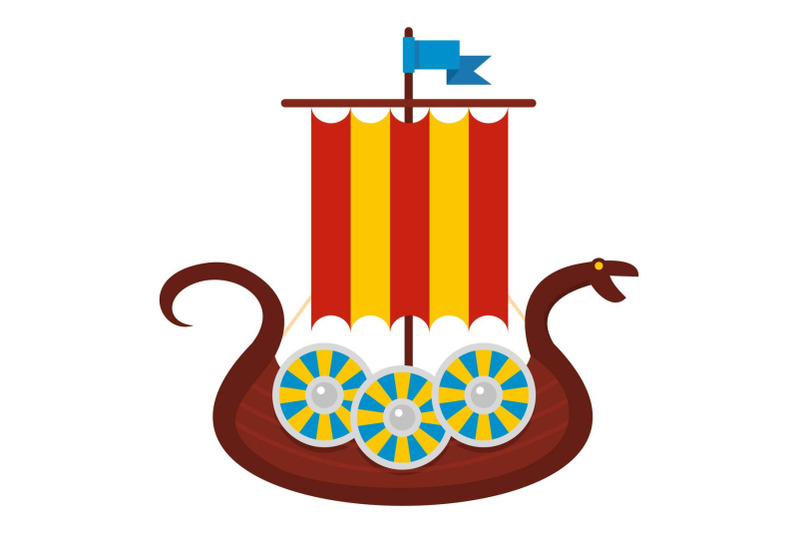 small-ship-icon-flat-style