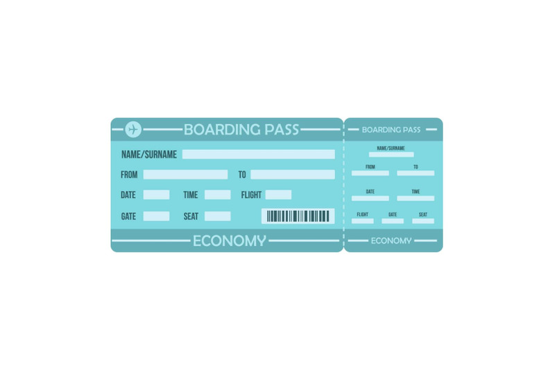 boarding-pass-icon-flat-style