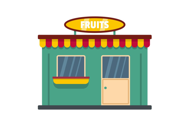 fruit-shop-icon-flat-style