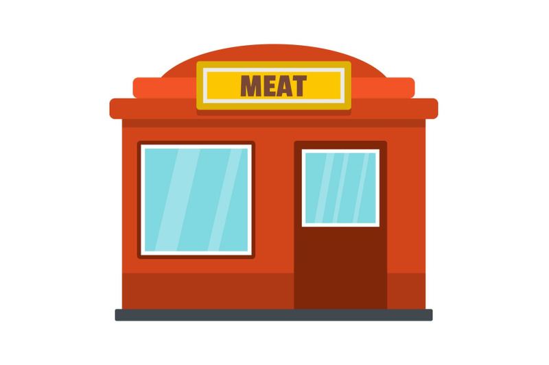 meat-shop-icon-flat-style