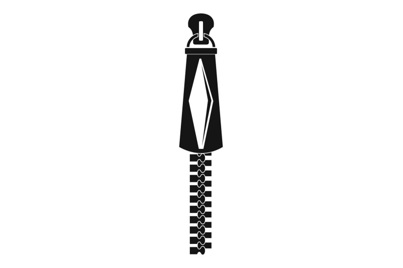 skirt-zip-icon-simple-style