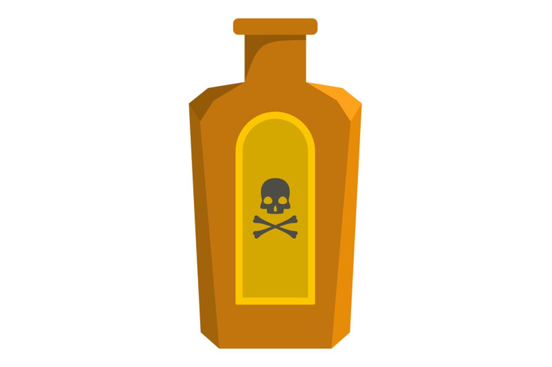 poison-bottle-icon-cartoon-style