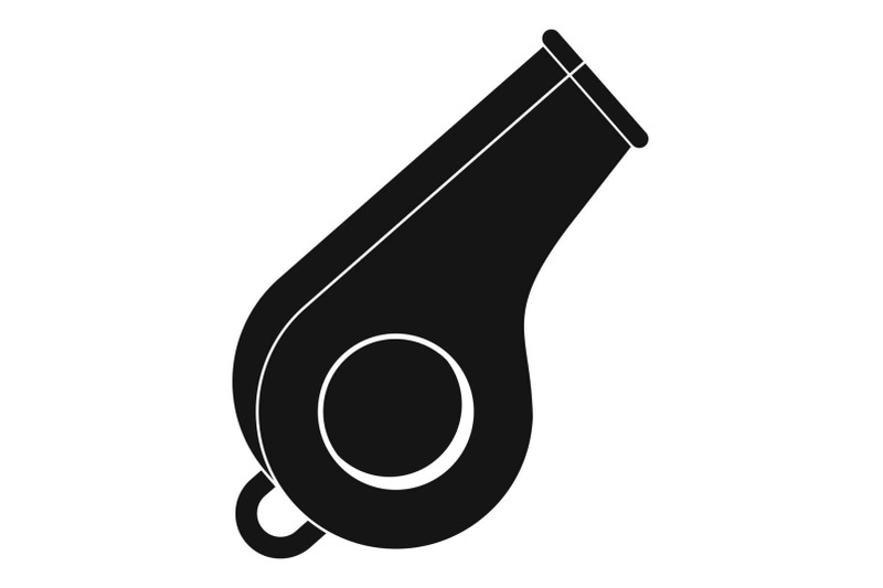 whistle-icon-simple-style