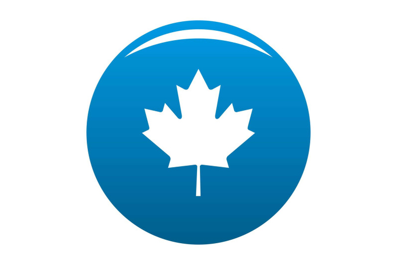 canada-maple-leaf-icon-blue-vector