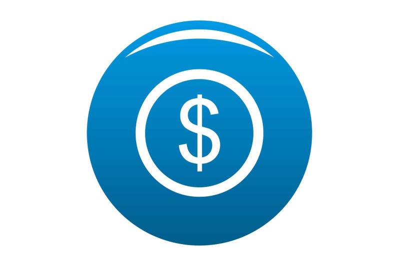 dollar-icon-blue-vector