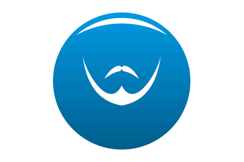 human-face-icon-blue-vector