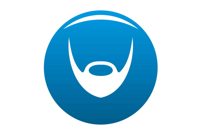 oval-beard-icon-blue-vector