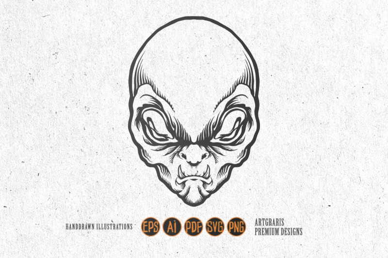 alien-head-predator-silhouette-clipart