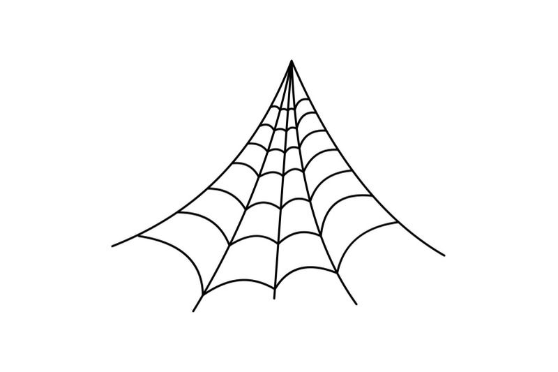 strong-spiderweb-icon-outline-style