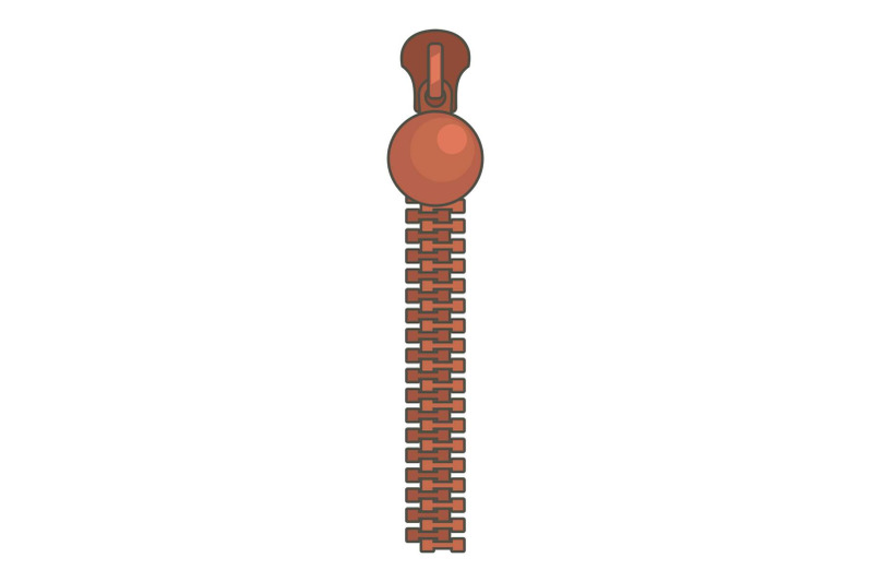 bulb-zip-icon-cartoon-style