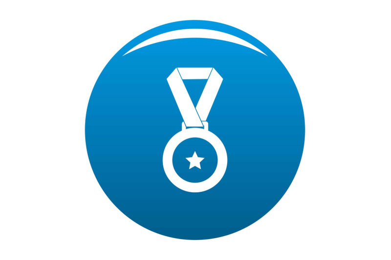 medal-icon-blue-vector