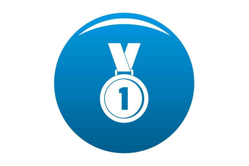 medal-icon-blue-vector