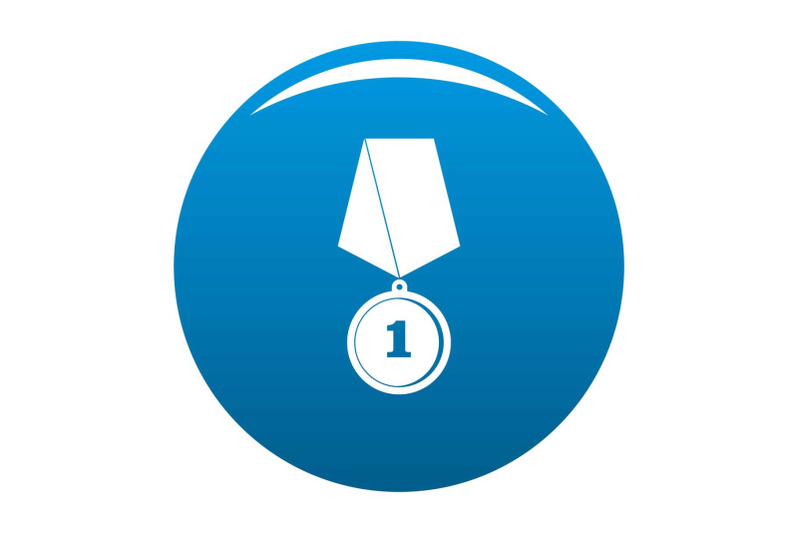 medal-icon-blue-vector