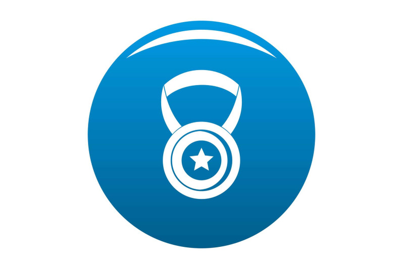 medal-icon-blue-vector