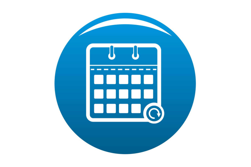 calendar-mobile-icon-blue-vector