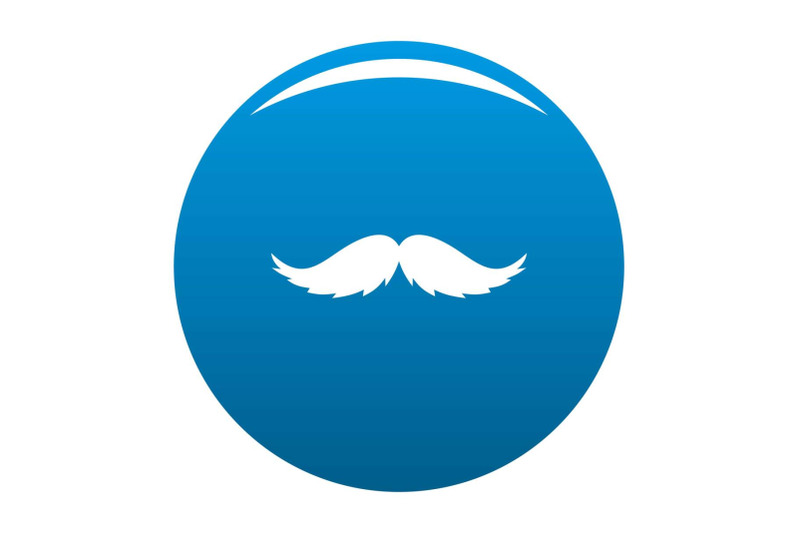 man-mustache-icon-blue-vector