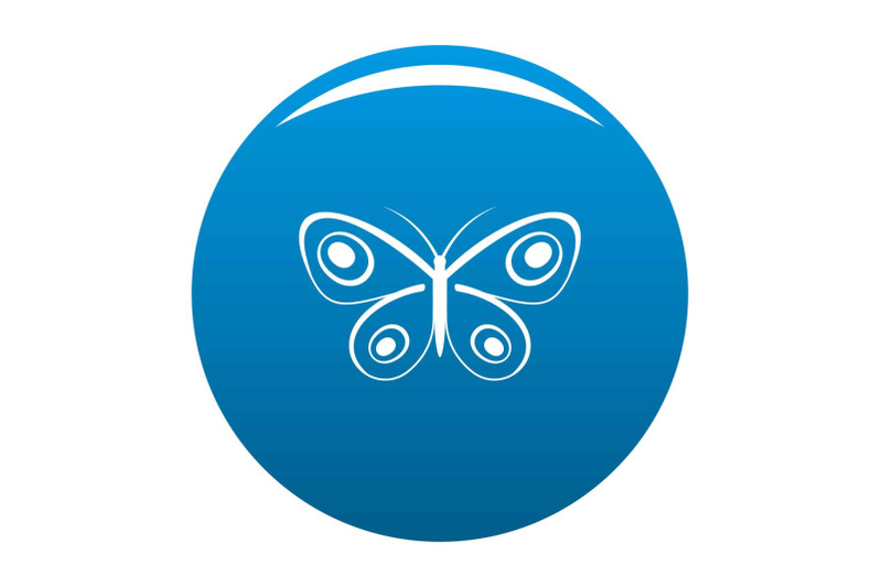 tiny-butterfly-icon-blue-vector