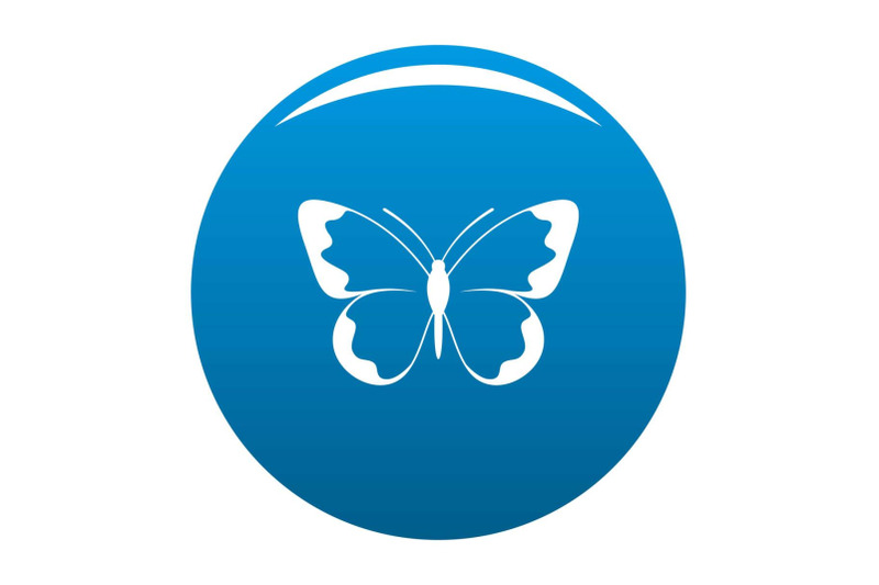 small-butterfly-icon-blue-vector