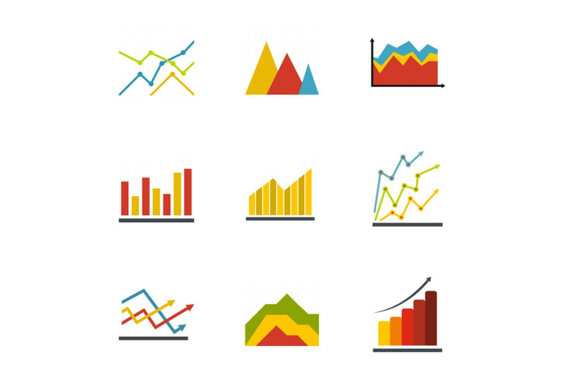 graph-icons-set-flat-style