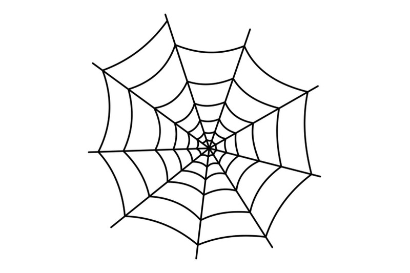 insect-cobweb-icon-outline-style