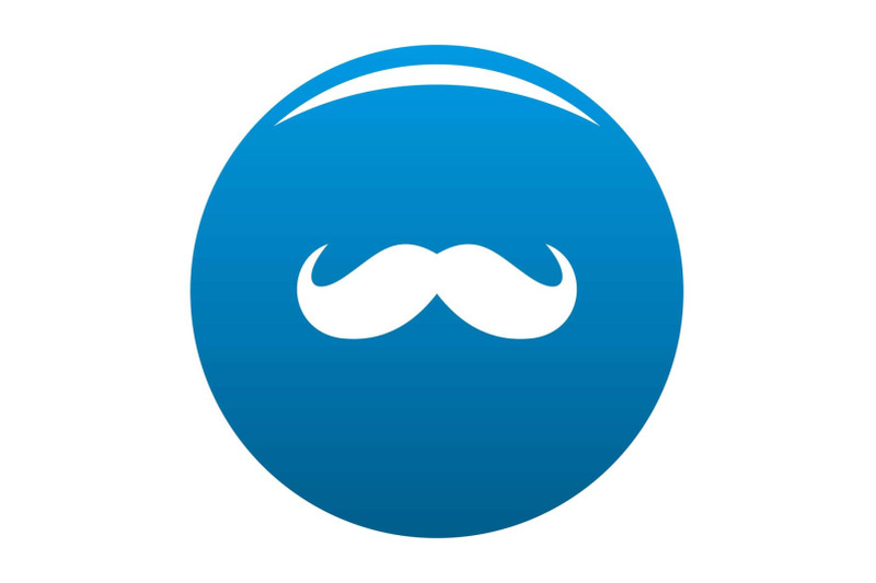 germany-mustache-icon-blue-vector