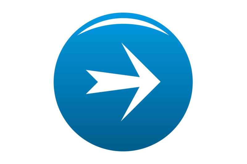 arrow-icon-blue-vector