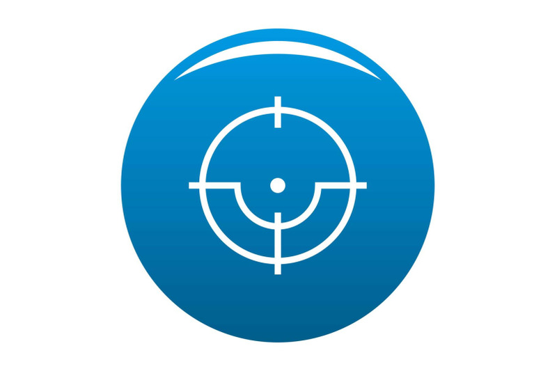 sniper-icon-blue-vector