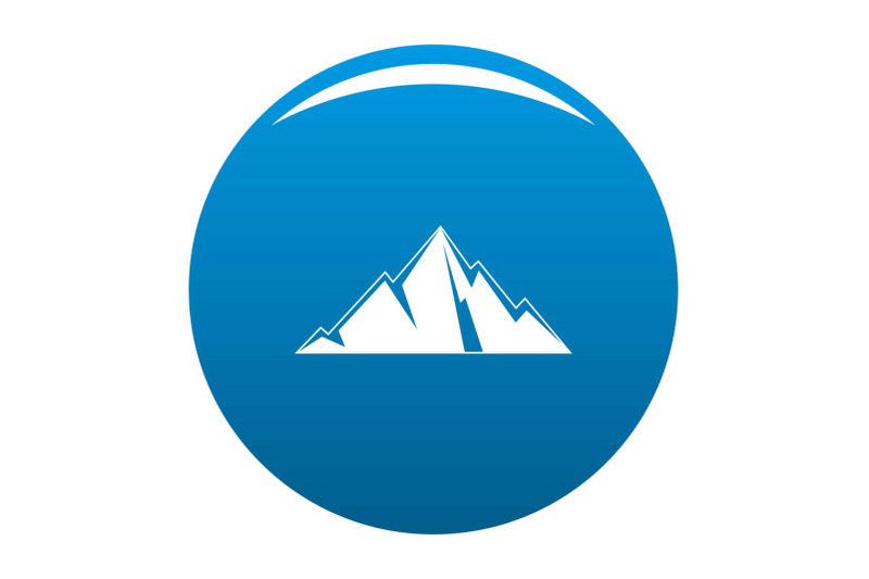 pointing-mountain-icon-blue-vector