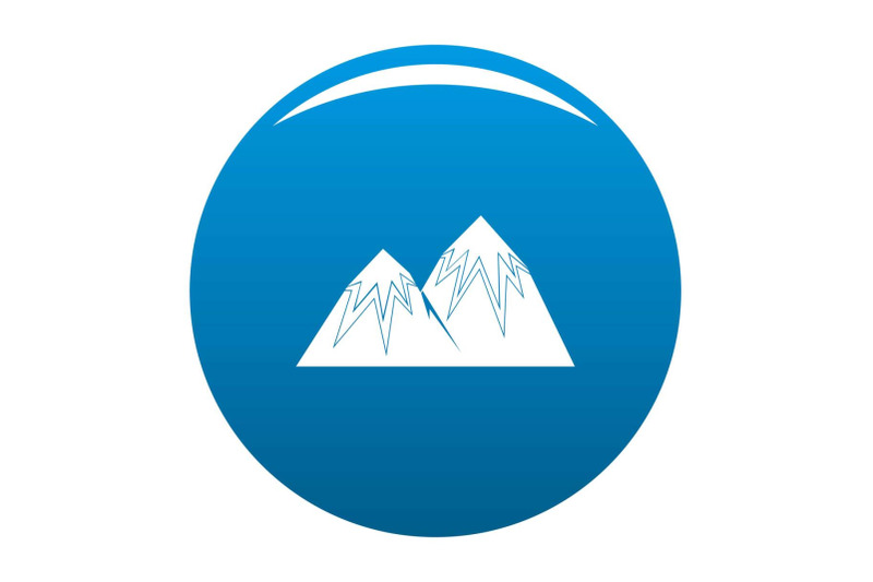 snow-peak-icon-blue-vector