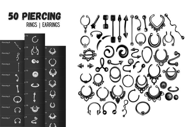 piercing-procreate-stamps