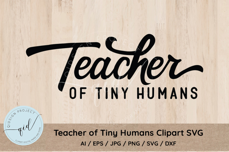 teacher-of-tiny-humans-clipart-svg