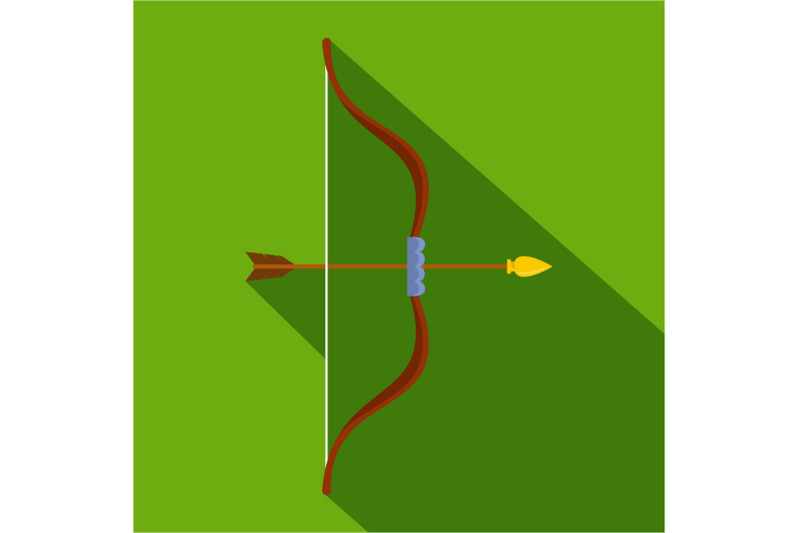 archery-icon-flat-style