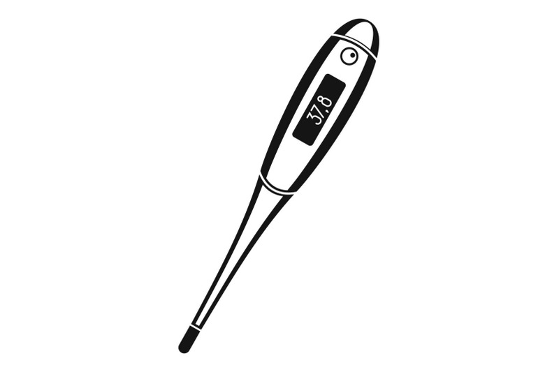 digital-thermometer-icon-simple-style