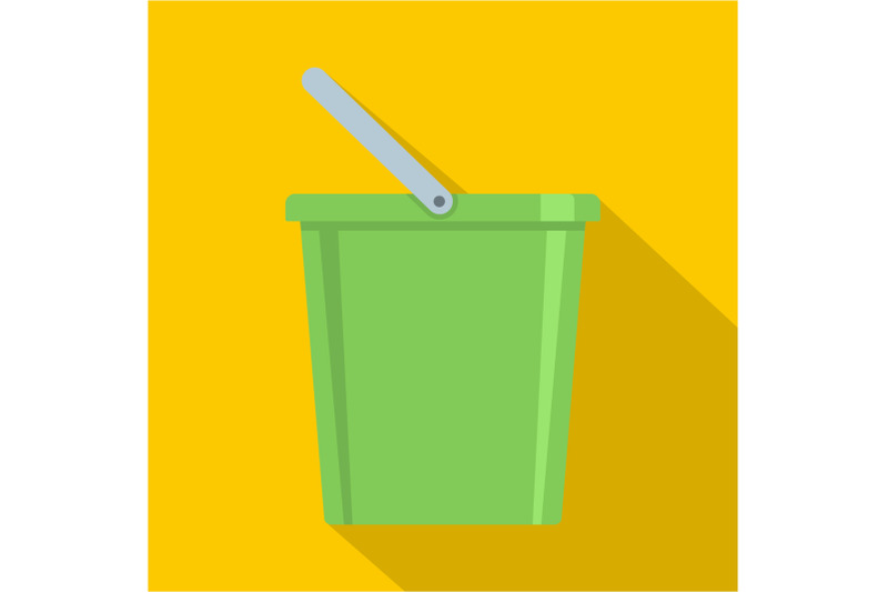 domestic-bucket-icon-flat-style