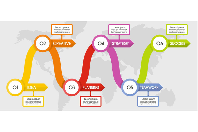 success-planning-banner-flat-style